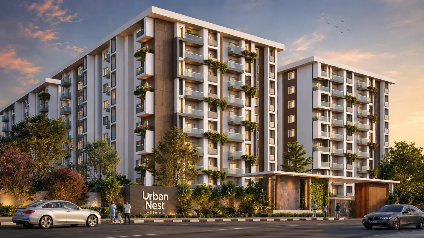 Urban Nest architectural view · Artist’s visualisation